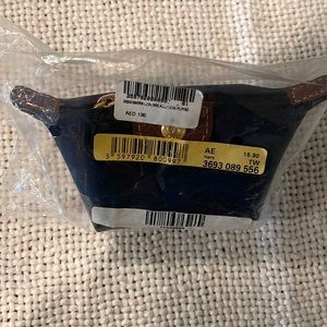 Longchamp Navy Coin Pouch